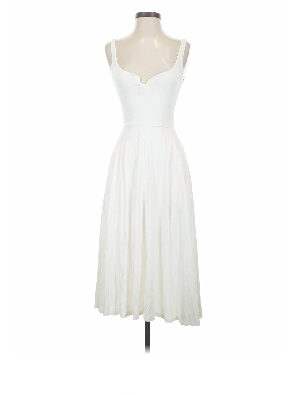 House Of Harlow 1960 Women's White Cocktail Dress Sleeveless Midi Dress